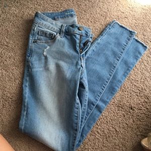 Rockstar mid rise skinny jeans